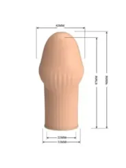 Pretty Love - Huel Penis Sleeve Per Un Pene Pi™ Spesso E Un Colore Carne - FOR HIM - Guaine e Prolunghe | erosidea.com