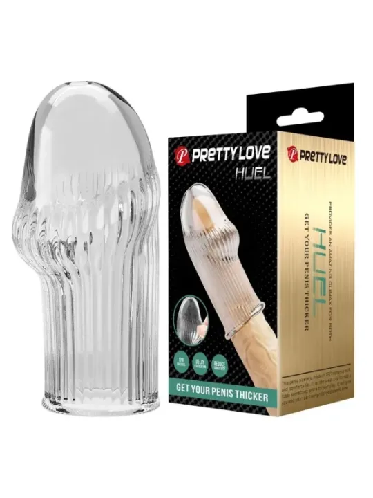 Pretty Love - Huel Penis Sleeve Per Un Pene Pi™ Spesso E Trasparente - FOR HIM - Guaine e Prolunghe | erosidea.com