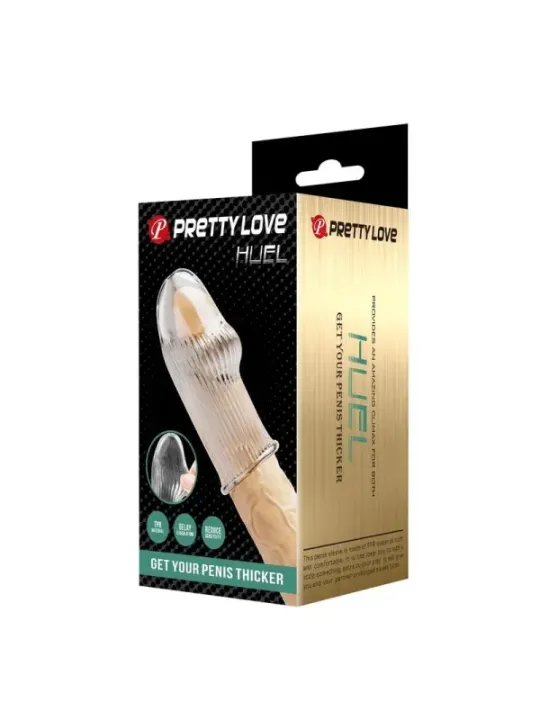 Pretty Love - Huel Penis Sleeve Per Un Pene Pi™ Spesso E Trasparente - FOR HIM - Guaine e Prolunghe | erosidea.com