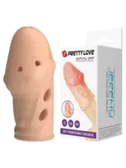 Pretty Love - Guaina Per Pene Con Testurizzazione A Calzino Naturale - FOR HIM - Guaine e Prolunghe | erosidea.com