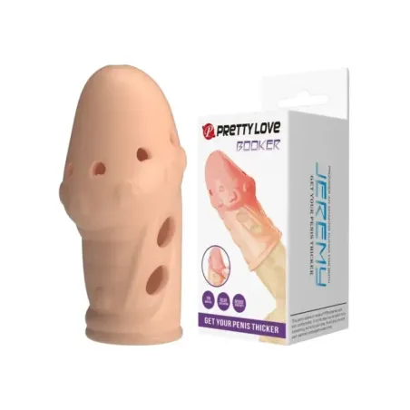 Pretty Love - Guaina Per Pene Con Testurizzazione A Calzino Naturale - FOR HIM - Guaine e Prolunghe | erosidea.com