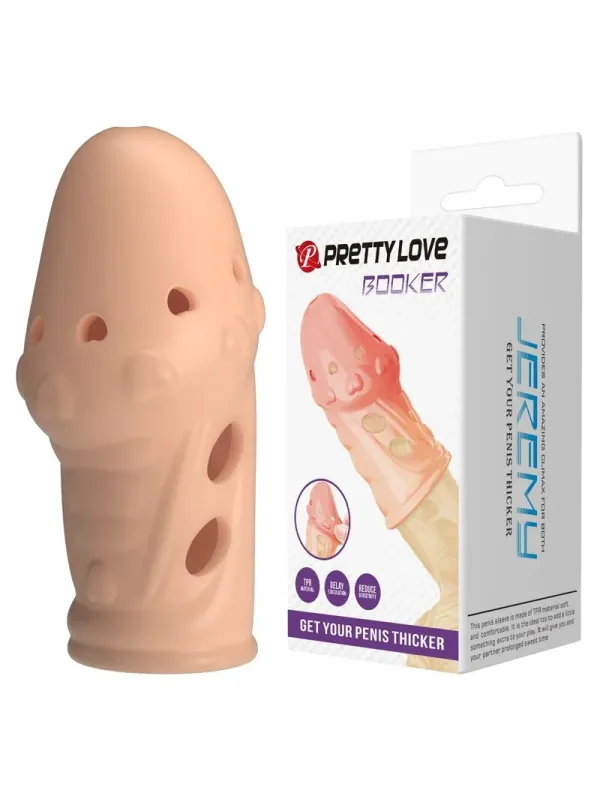 Pretty Love - Guaina Per Pene Con Testurizzazione A Calzino Naturale - FOR HIM - Guaine e Prolunghe | erosidea.com