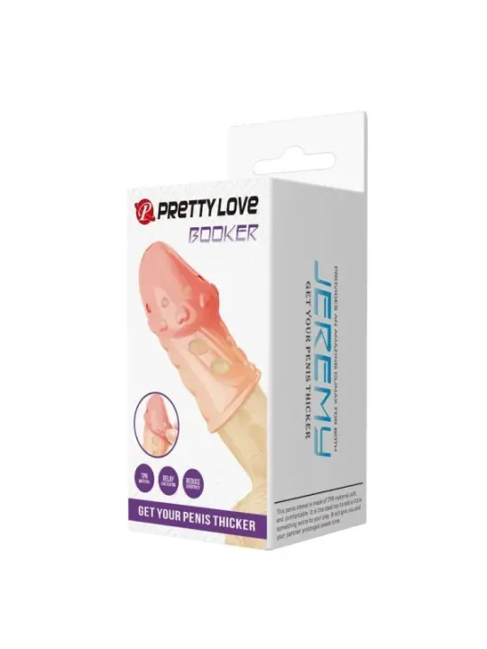 Pretty Love - Guaina Per Pene Con Testurizzazione A Calzino Naturale - FOR HIM - Guaine e Prolunghe | erosidea.com