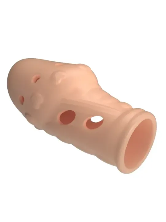 Pretty Love - Guaina Per Pene Con Testurizzazione A Calzino Naturale - FOR HIM - Guaine e Prolunghe | erosidea.com