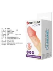 Pretty Love - Guaina Per Pene Con Testurizzazione A Calzino Naturale - FOR HIM - Guaine e Prolunghe | erosidea.com