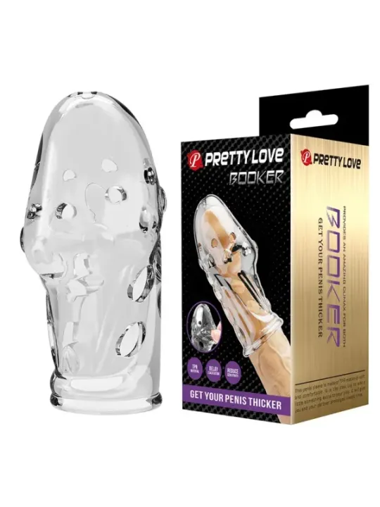 Pretty Love - Manicotto Per Pene Rocker Per Un Pene Pi™ Spesso E Trasparente - FOR HIM - Guaine e Prolunghe | erosidea.com