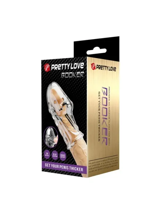 Pretty Love - Manicotto Per Pene Rocker Per Un Pene Pi™ Spesso E Trasparente - FOR HIM - Guaine e Prolunghe | erosidea.com