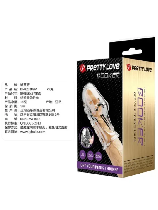 Pretty Love - Manicotto Per Pene Rocker Per Un Pene Pi™ Spesso E Trasparente - FOR HIM - Guaine e Prolunghe | erosidea.com