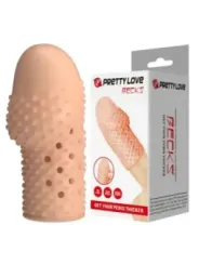 Pretty Love - Manicotto Per Pene Da Geek Per Un Pene Pi™ Spesso Colore Naturale - FOR HIM - Guaine e Prolunghe | erosidea.com