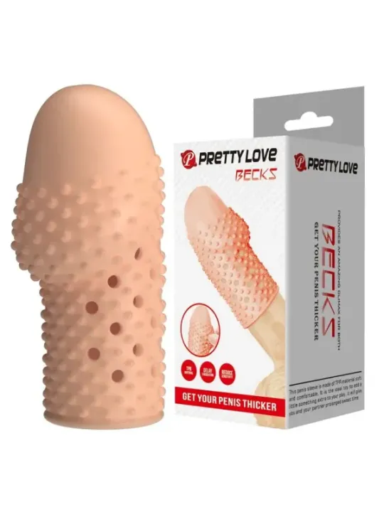 Pretty Love - Manicotto Per Pene Da Geek Per Un Pene Pi™ Spesso Colore Naturale - FOR HIM - Guaine e Prolunghe | erosidea.com