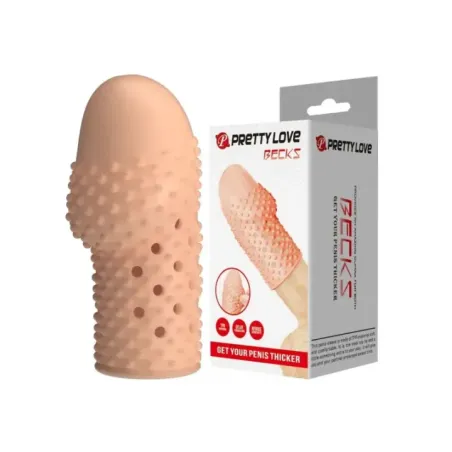 Pretty Love - Manicotto Per Pene Da Geek Per Un Pene Pi™ Spesso Colore Naturale - FOR HIM - Guaine e Prolunghe | erosidea.com