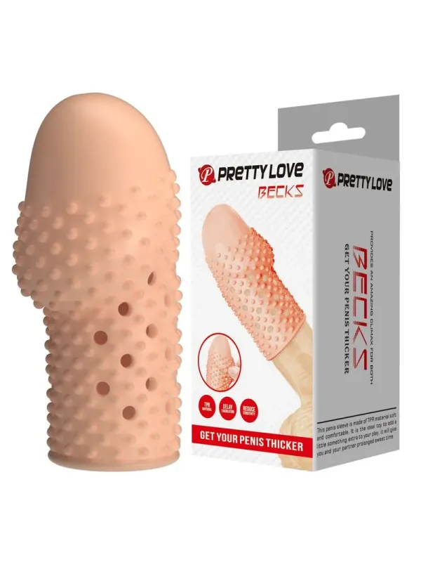 Pretty Love - Manicotto Per Pene Da Geek Per Un Pene Pi™ Spesso Colore Naturale - FOR HIM - Guaine e Prolunghe | erosidea.com