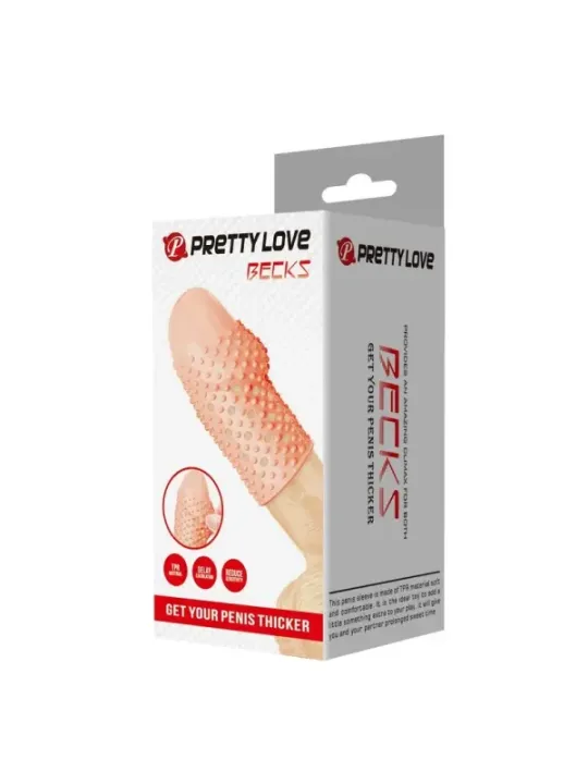 Pretty Love - Manicotto Per Pene Da Geek Per Un Pene Pi™ Spesso Colore Naturale - FOR HIM - Guaine e Prolunghe | erosidea.com