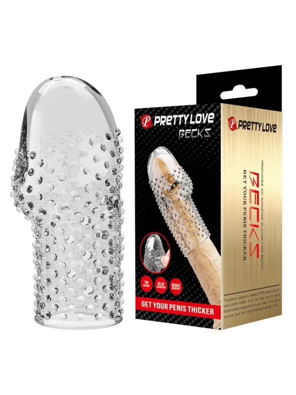 Pretty Love - La Manica Per Pene Da Geek Per Un Pene Pi™ Spesso E Trasparente - FOR HIM - Guaine e Prolunghe | erosidea.com
