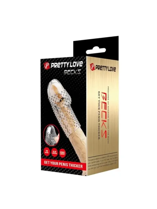 Pretty Love - La Manica Per Pene Da Geek Per Un Pene Pi™ Spesso E Trasparente - FOR HIM - Guaine e Prolunghe | erosidea.com