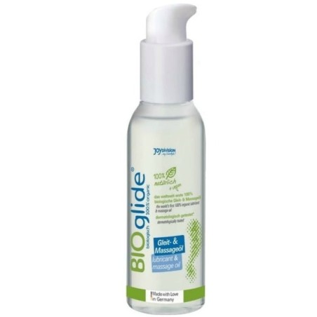 Bioglide - Lubrificante E Olio Da Massaggio Biologico 125 Ml - JOYDIVISION BIOGLIDE - A Base Silicone | erosidea.com