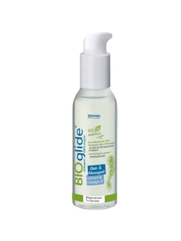 Bioglide - Lubrificante E Olio Da Massaggio Biologico 125 Ml - JOYDIVISION BIOGLIDE - A Base Silicone | erosidea.com