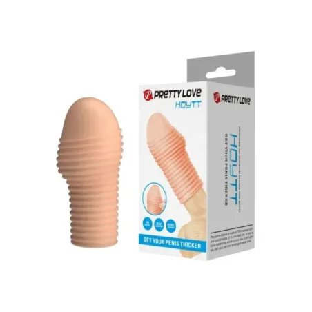 Pretty Love - Hottt Manica Per Pene Per Un Pene Pi™ Spesso Colore Naturale - FOR HIM - Guaine e Prolunghe | erosidea.com