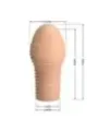 Pretty Love - Hottt Manica Per Pene Per Un Pene Pi™ Spesso Colore Naturale - FOR HIM - Guaine e Prolunghe | erosidea.com
