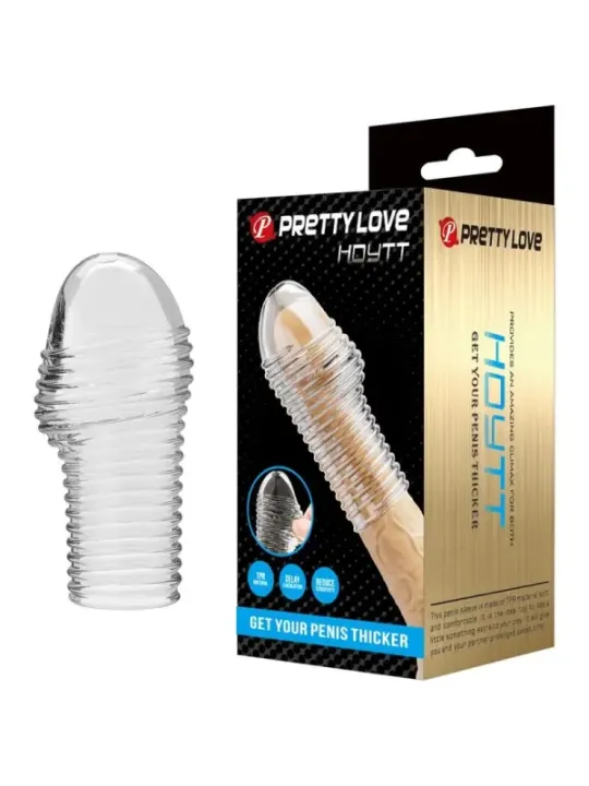 Pretty Love - Hottt Manica Per Pene Per Un Pene Pi™ Spesso E Trasparente - FOR HIM - Guaine e Prolunghe | erosidea.com