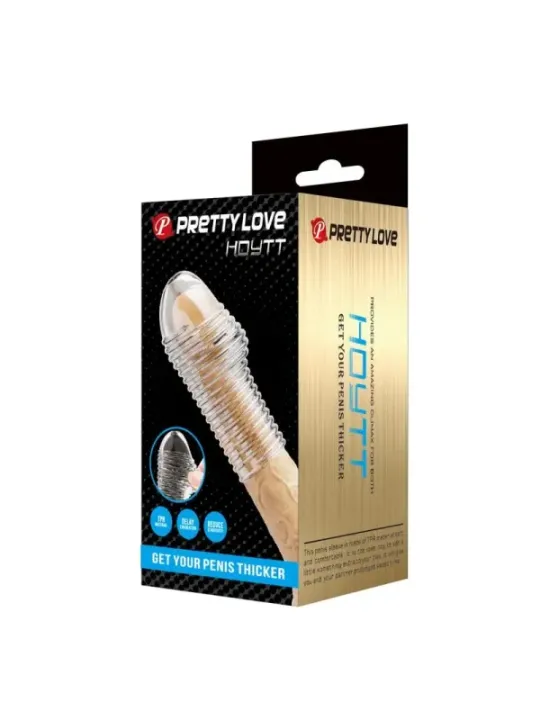 Pretty Love - Hottt Manica Per Pene Per Un Pene Pi™ Spesso E Trasparente - FOR HIM - Guaine e Prolunghe | erosidea.com