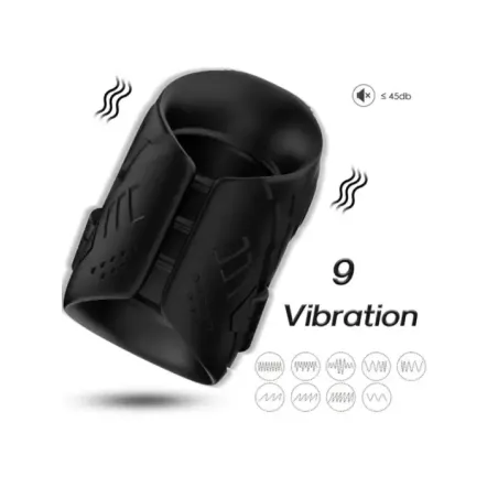 Armony - Masturbatore E Vibratore Nero - ARMONY FOR HIM - Masturbatori | erosidea.com