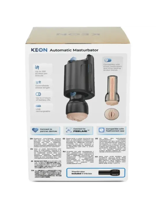 Kiiroo - Keon Wifi Combo Masturbatore Automatico + Feel Stroker - Kiiroo - Masturbatori | erosidea.com