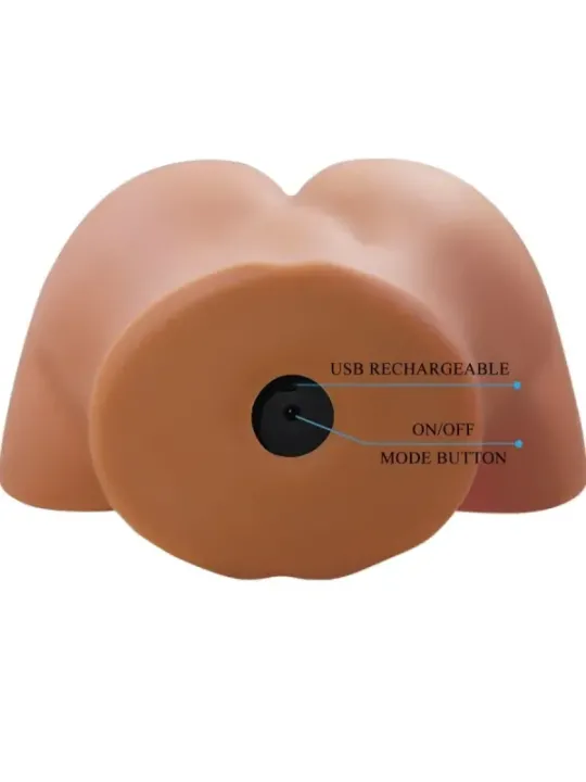 Crazy Bull - Ilana Vibratore E Succhiatore Realistico Per Polso Femminile Con Suono 68 Kg - CRAZY BULL - Masturbatori | erosidea.com