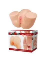 Crazy Bull - Olivia Doppio Masturbatore Vibrante Vaginale E Anale In Carne - CRAZY BULL - Masturbatori | erosidea.com
