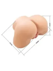 Crazy Bull - Olivia Doppio Masturbatore Vibrante Vaginale E Anale In Carne - CRAZY BULL - Masturbatori | erosidea.com
