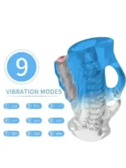 Armony - Dito Masturbatore E Vibratore Blu Gradiente - ARMONY FOR HIM - Masturbatori | erosidea.com