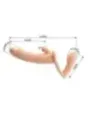 Baile - Charlotte Hollow Doppia Penetrazione Strap-On Flesh - BAILE HARNESS COLLECTION - Strap-on e Imbracature | erosidea.com
