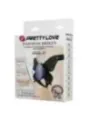 Pretty Love - Slip Universali Con Imbracatura Strap-On Neri E Blu - HARNESS COLLECTION - Strap-on e Imbracature | erosidea.com