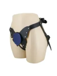 Pretty Love - Slip Universali Con Imbracatura Strap-On Neri E Blu - HARNESS COLLECTION - Strap-on e Imbracature | erosidea.com