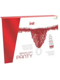 Intt Releases - Brasiliana Rossa Con Perle E Gel Lubrificante 50 Ml