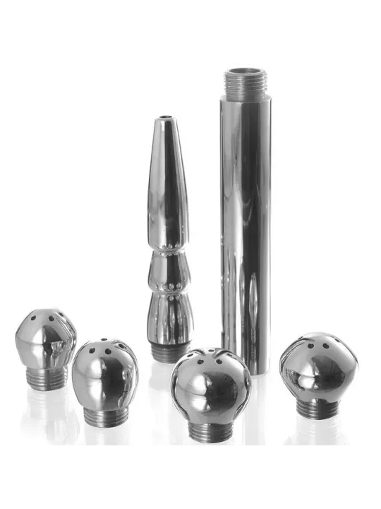 Metal Hard - Set Pulizia Vaginale/Anale 5 Pz - METAL HARD - Kit del piacere e Giochi Erotici | erosidea.com