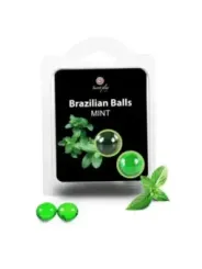 Secretplay - 2 Palline Brasiliane Menta - SECRETPLAY COSMETIC - Ovetti Palline Sfere | erosidea.com