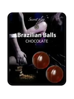 Secretplay - 2 Palline Brasiliane Cioccolato