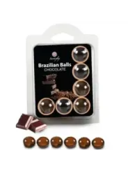 Secretplay - Set 6 Palline Brasiliani Cioccolato - SECRETPLAY COSMETIC - Ovetti Palline Sfere | erosidea.com