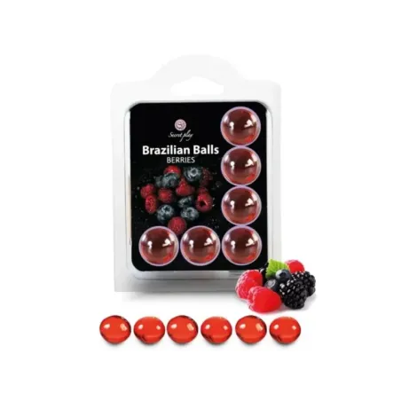 Secretplay - Brasiliani Palline Frutti Di Foresta - SECRETPLAY COSMETIC - Ovetti Palline Sfere | erosidea.com