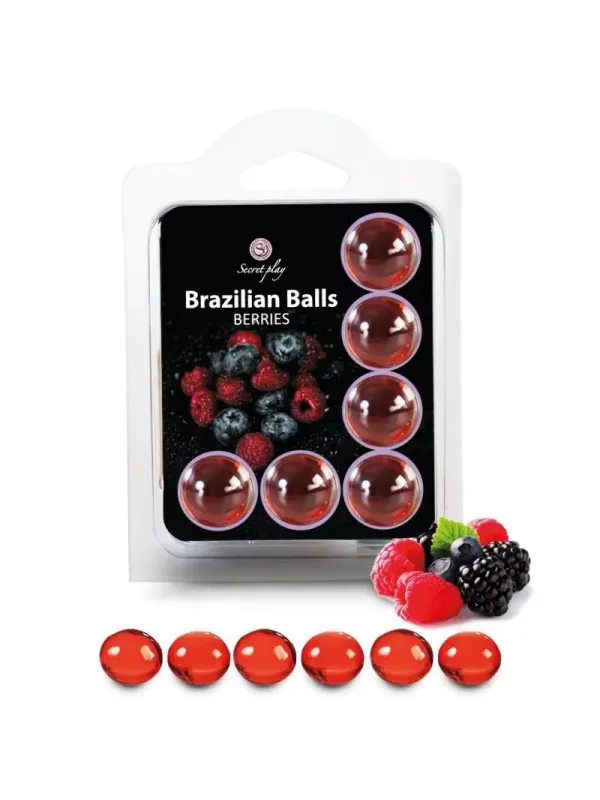 Secretplay - Brasiliani Palline Frutti Di Foresta - SECRETPLAY COSMETIC - Ovetti Palline Sfere | erosidea.com