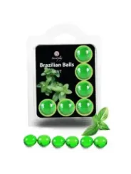 Secretplay - Set 6 Palline Brasiliani Menta - SECRETPLAY COSMETIC - Ovetti Palline Sfere | erosidea.com