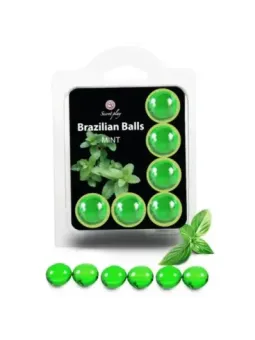 Secretplay - Set 6 Palline Brasiliani Menta