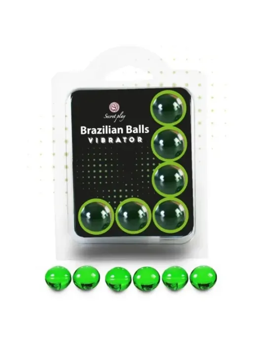 Secretplay - Set 6 Vibratori Per Palline Brasiliani - SECRETPLAY COSMETIC - Ovetti Palline Sfere | erosidea.com