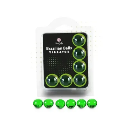 Secretplay - Set 6 Vibratori Per Palline Brasiliani - SECRETPLAY COSMETIC - Ovetti Palline Sfere | erosidea.com