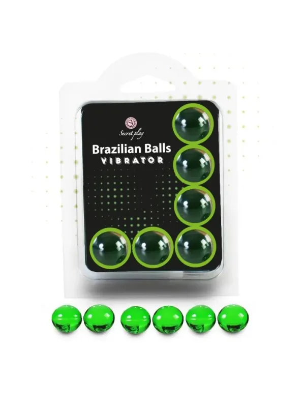 Secretplay - Set 6 Vibratori Per Palline Brasiliani - SECRETPLAY COSMETIC - Ovetti Palline Sfere | erosidea.com