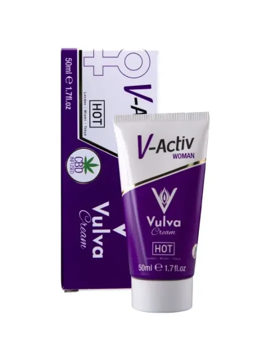 Hot - Crema Vulva Con Cbd 50Ml - HOT - Vibratori Liquidi | erosidea.com