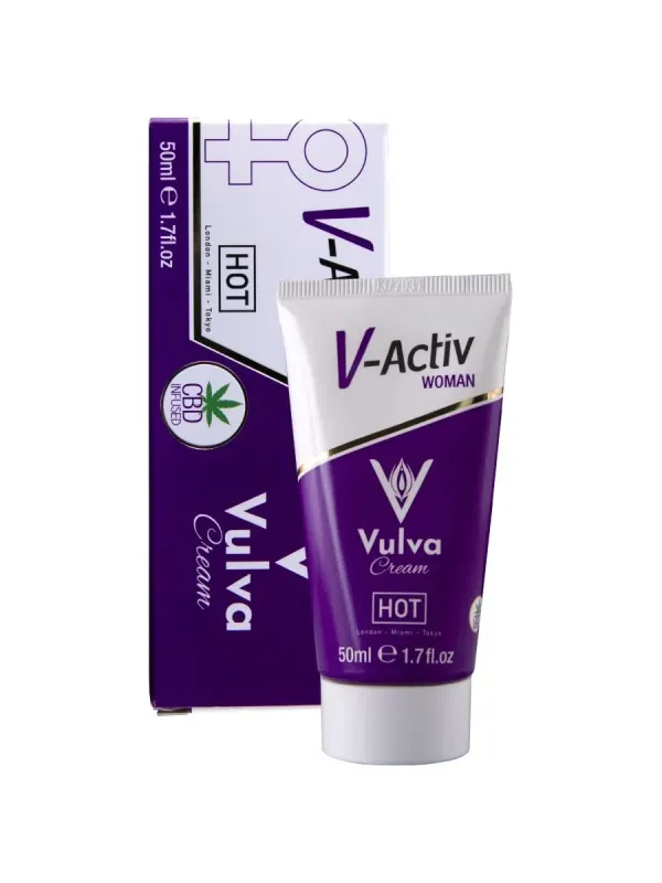 Hot - Crema Vulva Con Cbd 50Ml - HOT - Vibratori Liquidi | erosidea.com