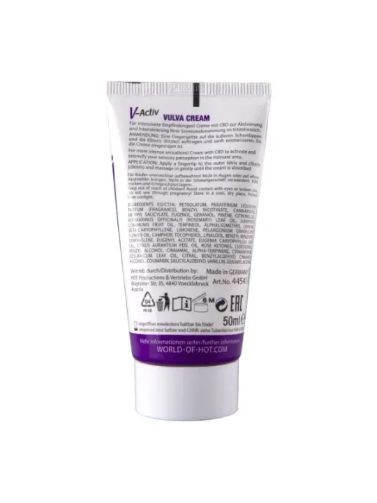 Hot - Crema Vulva Con Cbd 50Ml - HOT - Vibratori Liquidi | erosidea.com