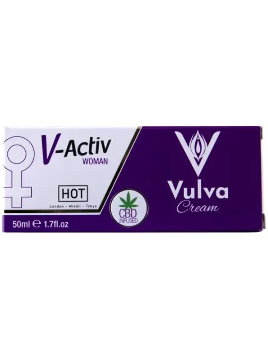 Hot - Crema Vulva Con Cbd 50Ml - HOT - Vibratori Liquidi | erosidea.com